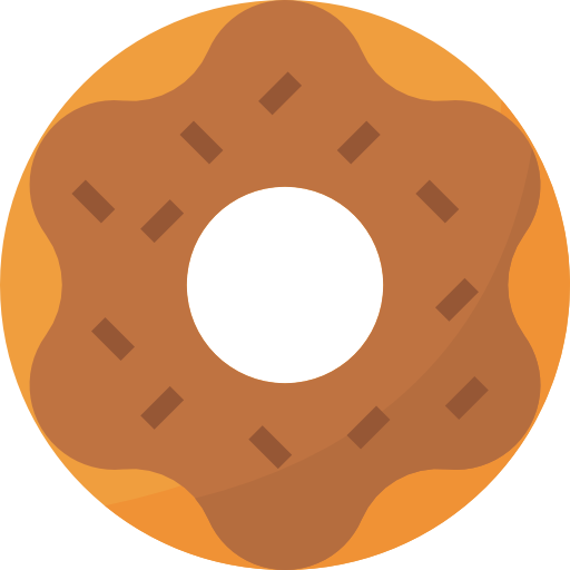 Donut Aphiradee (monkik) Flat icon