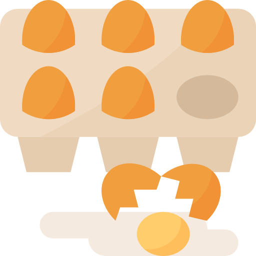 달걀 Aphiradee (monkik) Flat icon