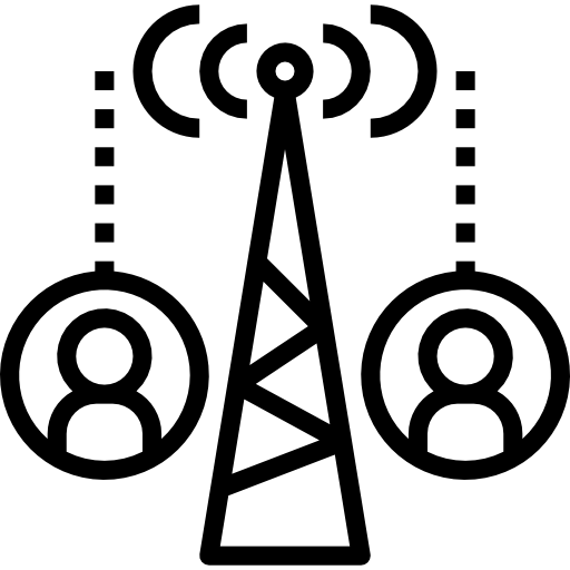 comunicaciones geotatah Lineal icono