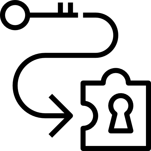 proceso geotatah Lineal icono
