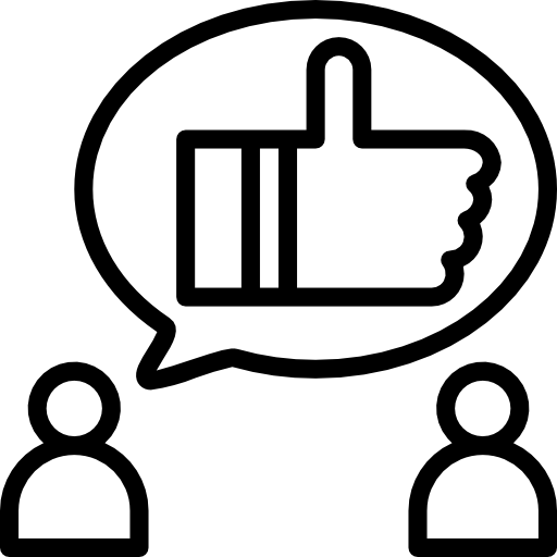 raccomandazione geotatah Lineal icona