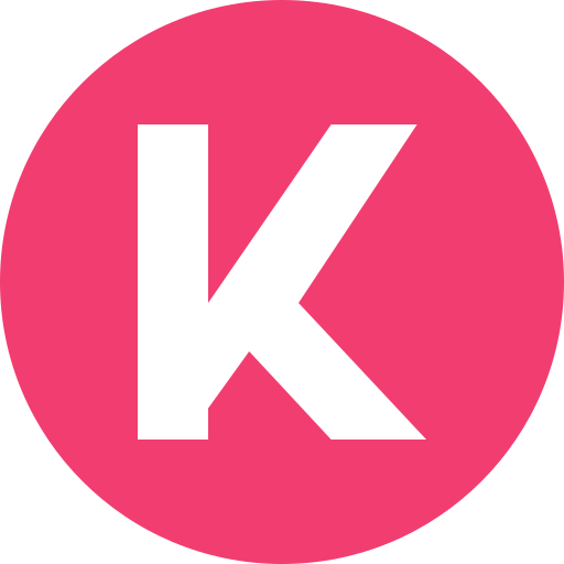 buchstabe k Generic color fill icon