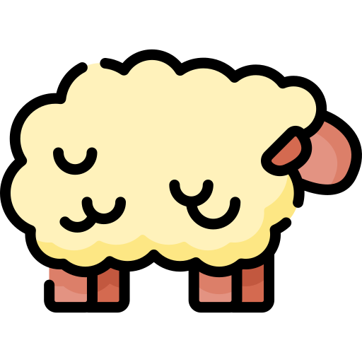 Sheep Special Lineal color icon