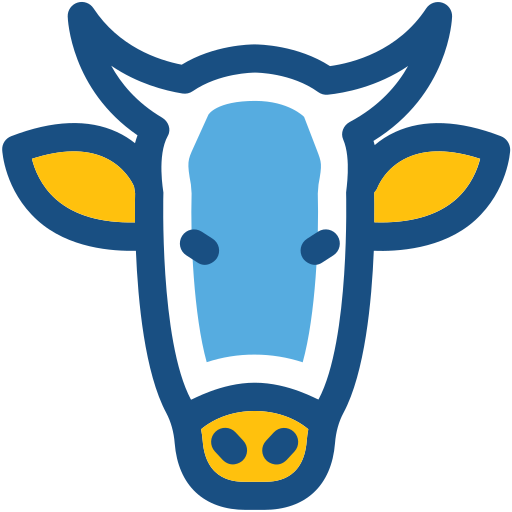 vache Generic color lineal-color Icône