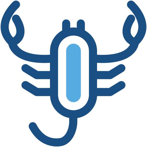 escorpión Generic color lineal-color icono