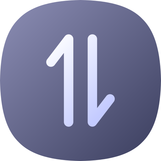モバイルデータ Generic gradient fill icon