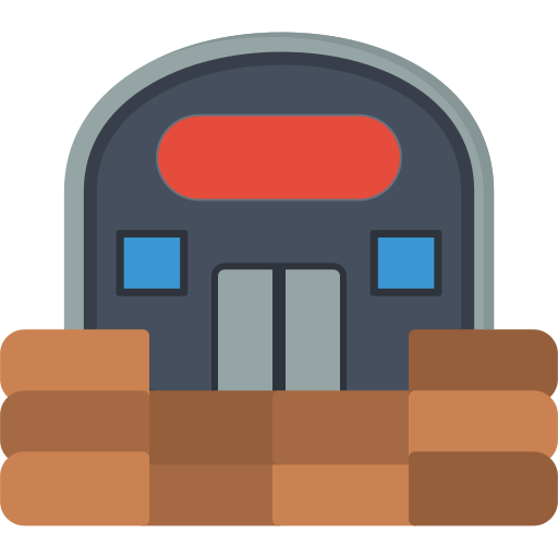Bunker Generic color fill icon