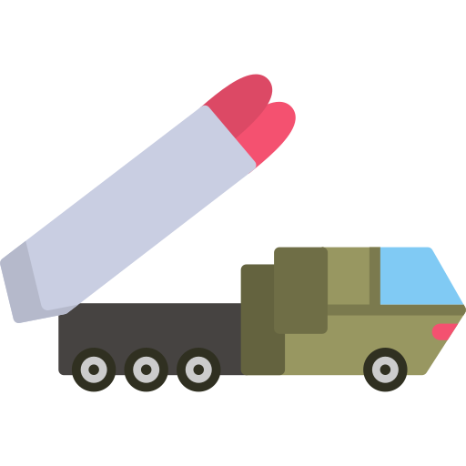ミサイル Generic color fill icon