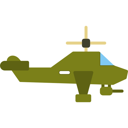 helikopter Generic color fill icoon