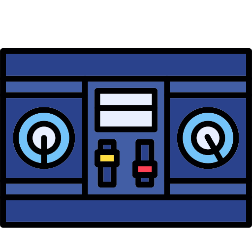 djミキサー Generic color lineal-color icon