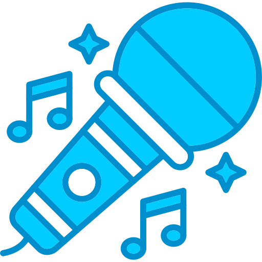 karaoke Generic color lineal-color icono