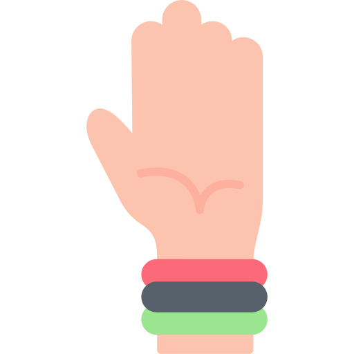 Wristband Generic color fill icon