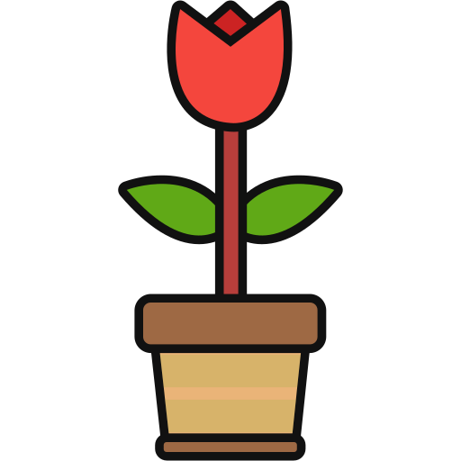 Rose flower Generic color lineal-color icon