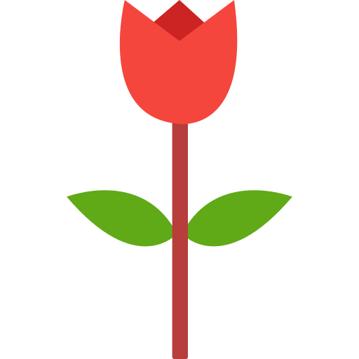kwiat róży Generic color fill ikona