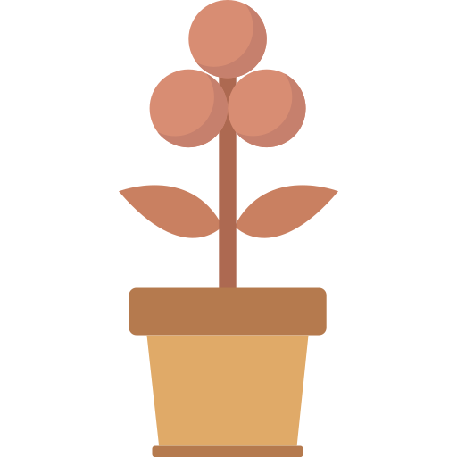 potplant Generic color fill icoon