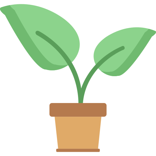 potplant Generic color fill icoon