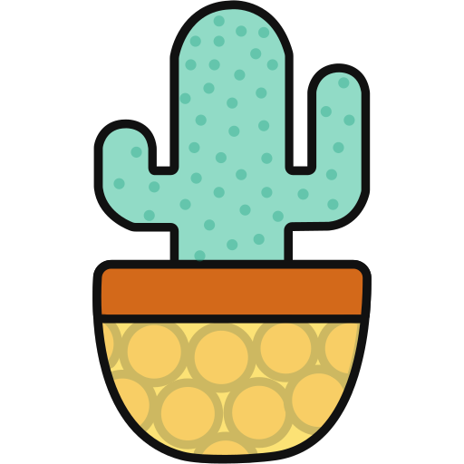 cactus Generic color lineal-color icono