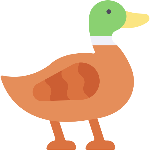pato Generic color fill icono