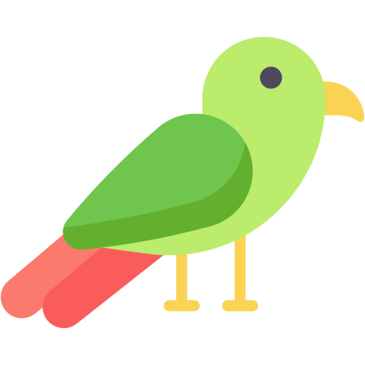 Parrot Generic color fill icon