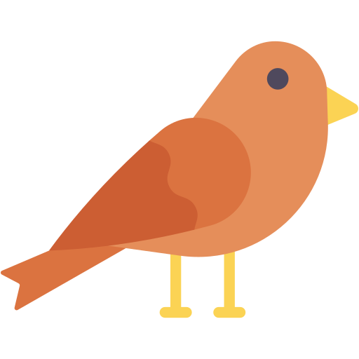 pájaro gorrión Generic color fill icono