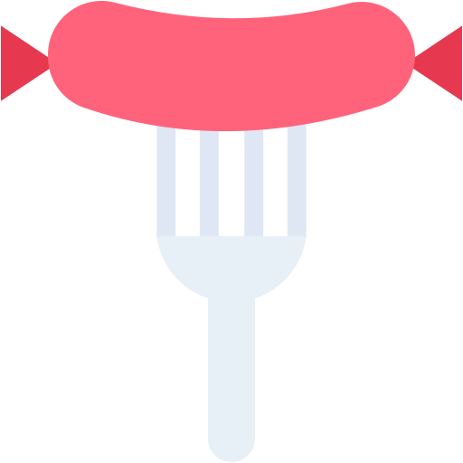 Sausage Generic color fill icon