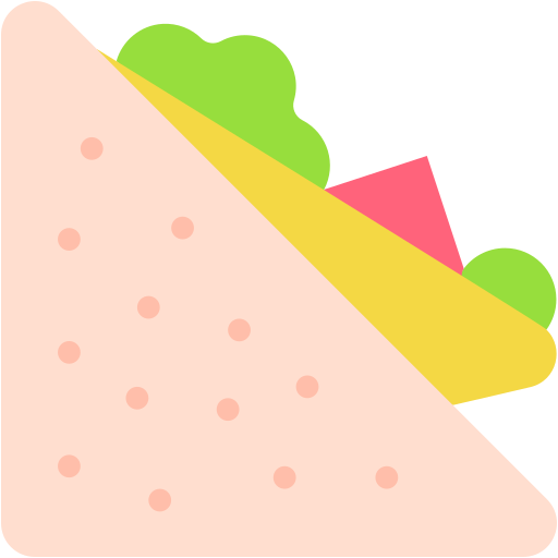 Sandwich Generic color fill icon