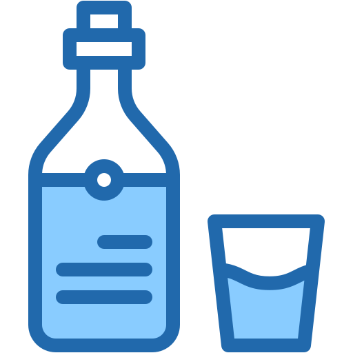 Bottle Generic color lineal-color icon