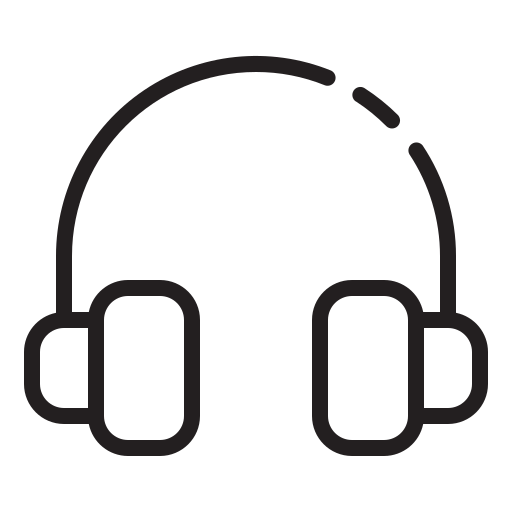 headphone Generic black outline icon