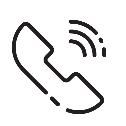 Phone Call Generic black outline icon