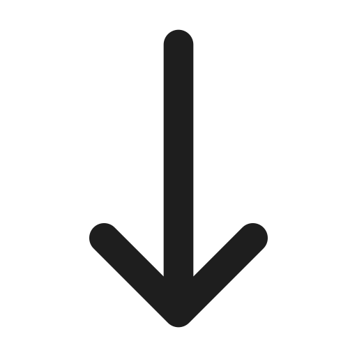 pfeil nach unten Generic black outline icon
