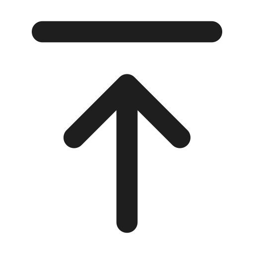 Up arrow Generic black outline icon
