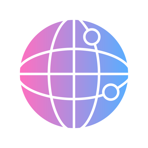 세계적인 Generic gradient fill icon