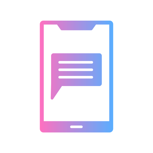 SMS Generic gradient fill icon