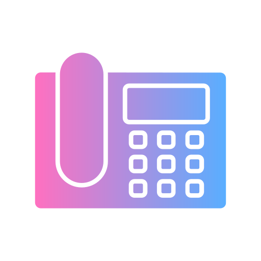 telefon Generic gradient fill ikona