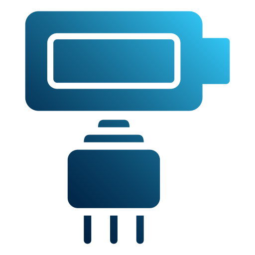 batteria Generic gradient fill icona