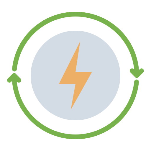 Renewable energy Generic color fill icon