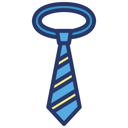 Necktie Generic color lineal-color icon