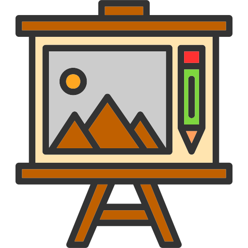 Canvas Generic color lineal-color icon