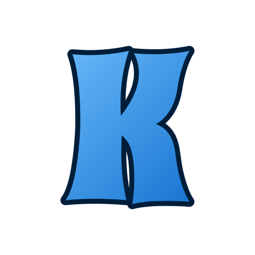 Letter k Generic gradient lineal-color icon