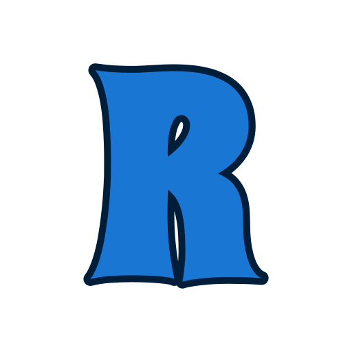 buchstabe r Generic color lineal-color icon