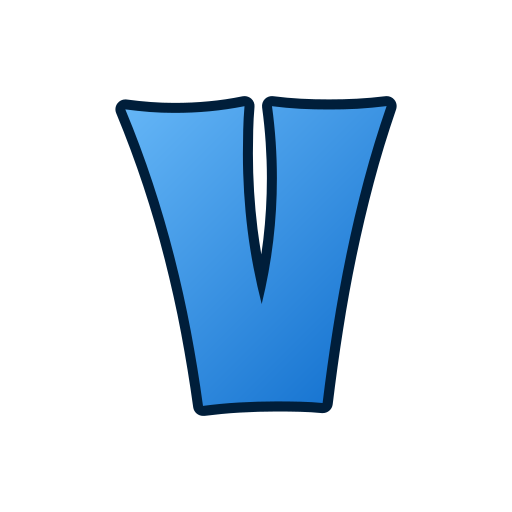 Letter V Generic gradient lineal-color icon