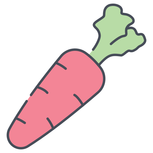 Carrot Generic color lineal-color icon