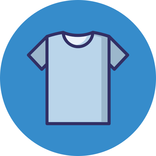 t-shirt Generic color lineal-color icon