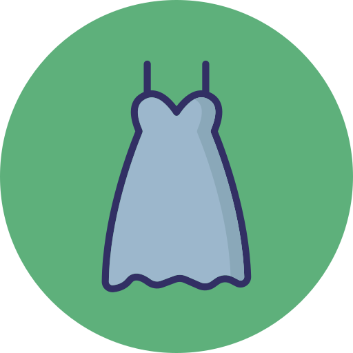 ドレス Generic color lineal-color icon