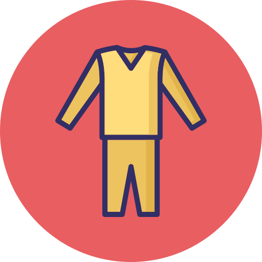 piżama Generic color lineal-color ikona