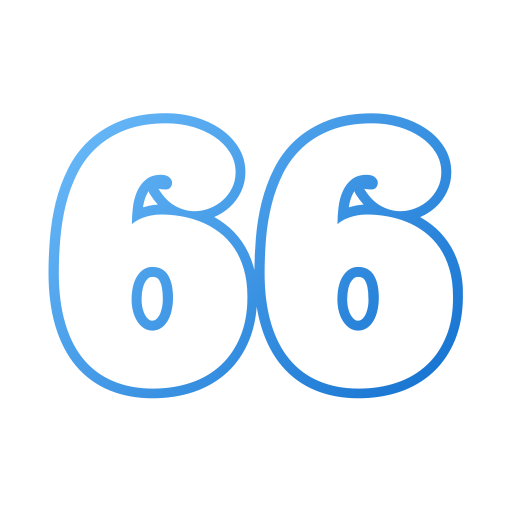 66 Generic gradient outline Icône