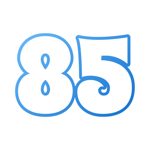 85 Generic gradient outline icono