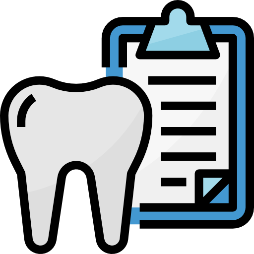 Dental Aphiradee (monkik) Lineal Color icon