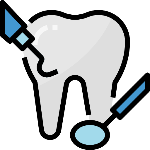 cuidado dental Aphiradee (monkik) Lineal Color icono