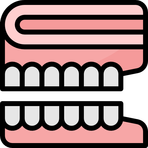 Denture Aphiradee (monkik) Lineal Color icon